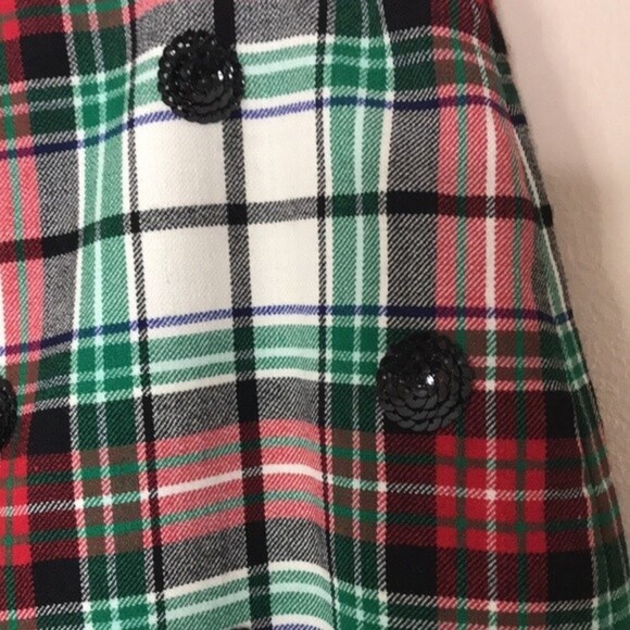 Vineyard Vines Winter Tartan Wool blend mini skirt size 2 - Picture 6 of 10
